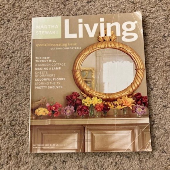 Martha Stewart Living magazine Sept 1999 Number 72 - Picture 1 of 4